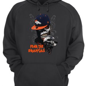 Iron Maiden fear the Denver Broncos Unisex Hoodie