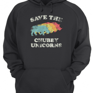 Save The Chubby Unicorns Rhino Unisex Hoodie