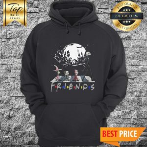 Jack Skellington And Friends Crossing Road Halloween Hoodie