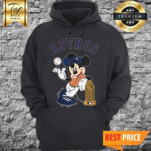 Mickey Baseball Champions Astros World Series Hoodie