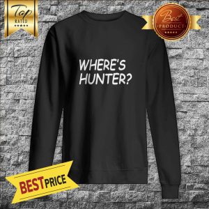 Official Trump Wheres Hunter sweatshirt