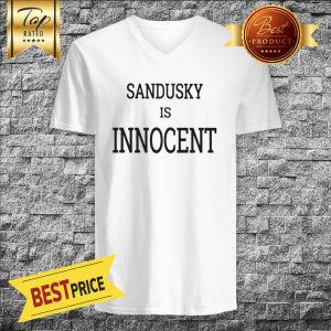 Penn State Fans Support Joe Paterno With Sandusky Is Innocent V-Neck