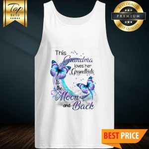 This Grandma Love Her Grandkids To The Moon And Back Tank Top