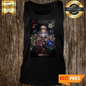 Thank You Stan Lee Excelsior 1992 2018 Marvel Studios Avengers Endgame Signature Tank Top