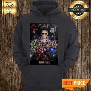 Thank You Stan Lee Excelsior 1992 2018 Marvel Studios Avengers Endgame Signature Hoodie