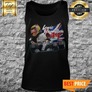 Official Lewis Hamilton 44 Car Signature Union Jack Tank Top