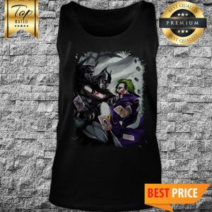 Houston Texans NFL Football Batman Fighting Joker DC Comics Halloween Tank Top