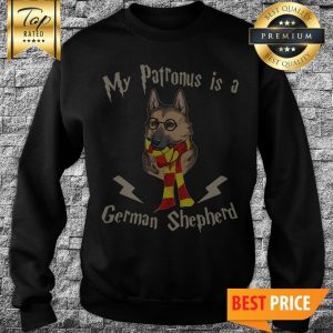 My Patronus Is A Germand Shepherd Harry Potter Sweatshirt