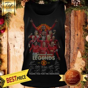 Manchester United Legends 1878-2020 Thank You For The Memories Signature Tank Top