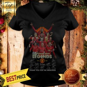 Manchester United Legends 1878-2020 Thank You For The Memories Signature V-neck