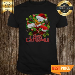 Official Donald Duck Merry Christmas shirt