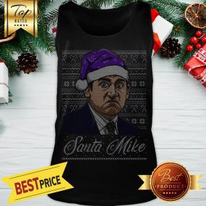 Official Michael Scott Santa Micke Ugly Christmas Tank Top