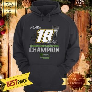 Premium Joe Gibbs Racing 2019 Monster Energy Nascar Cup Series Champion Chirtmas Hoodie