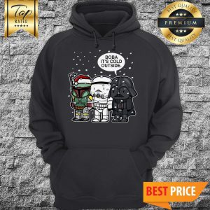 Star Wars Christmas Boba It’s Cold Outside Hoodie