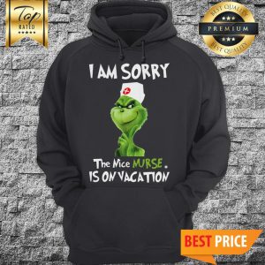 The Nice Nurse Is On Vacation Christmas Hoodie