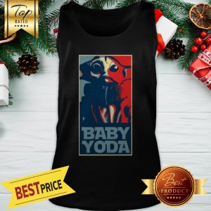 Baby Yoda Art Poster Tank Top