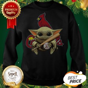 Baby Yoda St Louis Cardinals Sweatshirt