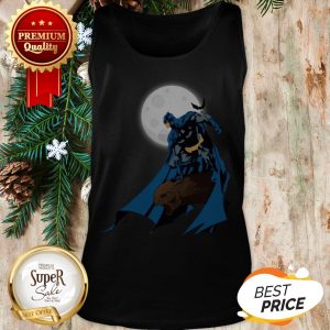 Batman And Moon The Dark Knight Tank Top