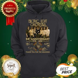 Electric Light Orchestra 50th Anniversary Signed Thank Memories Shirt