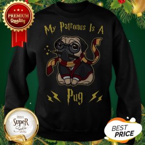 Good Harry Potter My Patronus Is A Pug Sweatshirt