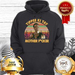 John McClane Yippee Ki Yay Mother Fucker Sunset Vintage Hoodie