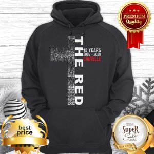 Lyric The Red 18 Years 2002 2020 Chevelle Band Music Hoodie