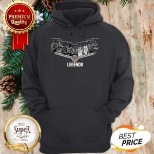 New York Knicks Legends All Signature Autographed Hoodie