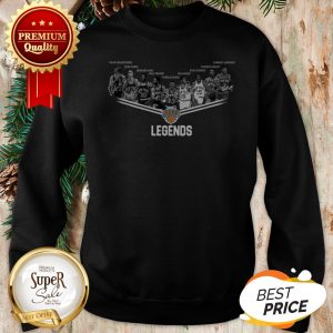 New York Knicks Legends All Signature Autographed Sweatshirt