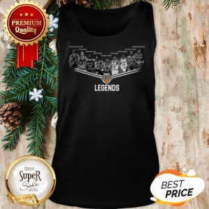 New York Knicks Legends All Signature Autographed Tank Top
