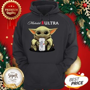 Nice Baby Yoda Hug Michelob Ultra Beer Hoodie