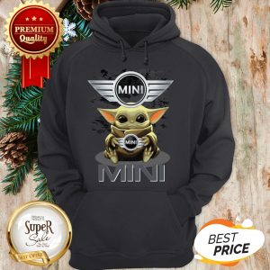 Official Baby Yoda Hug MINI BMW Star Wars Hoodie