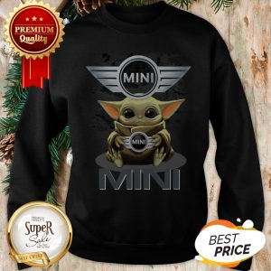 Official Baby Yoda Hug MINI BMW Star Wars Sweatshirt