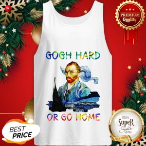 Official Vincent Van Gogh Hard Or Go Home Tank Top