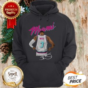 Pretty Dwyane Wade Miami Beach Signature Hoodie
