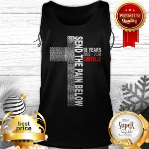 Send The Pain Below 18 years 2002 2020 Chevelle Tank Top