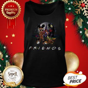 Star Wars Baby Yoda Baby Groot And Death Star Friends Tank Top