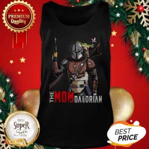 Star Wars The Momdalorian Tank Top