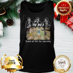 The Big 3 Tennis Abbey Road Signed Thank You For The Memories Tank Top
