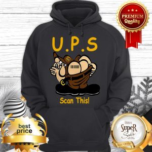 UPS Scan This Ass Barcode Hoodie