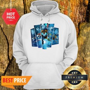 Official 5 Lions In Blue Voltron Legendary Defender Hoodie