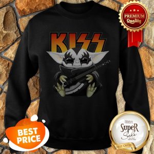 Official Baby Yoda Kiss Star Wars Sweatshirt