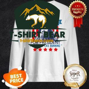 Official Gump For President I Just Felt Like Running Sweatshirt