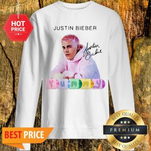 Official Justin Bieber Yummy Signature Autographed Sweatshirt