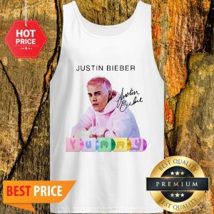 Official Justin Bieber Yummy Signature Autographed Tank Top