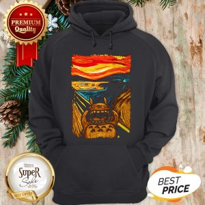 Totoro Le Cri Studio Ghibli Vincent Van Gogh Hoodie