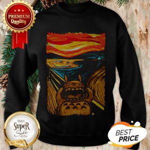 Totoro Le Cri Studio Ghibli Vincent Van Gogh Sweatshirt