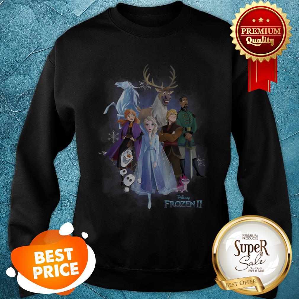 Nice Disney Frozen 2 Group Shot Walking Into Forest Sweatshirt Nice Disney Frozen 2 Group Shot Walking Into Forest Sweatshirt