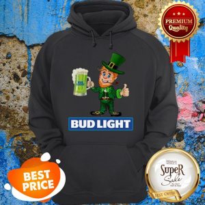 Nice Leprechaun Drink Bud Light Beer Hoodie