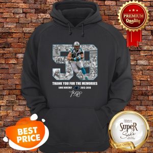 Luke Kuechly 59 Thank You For The Memories Carolina Panthers Hoodie