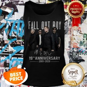 Nice Fall Out Boy Signatures 19th Anniversary 2002-2020 Tank Top